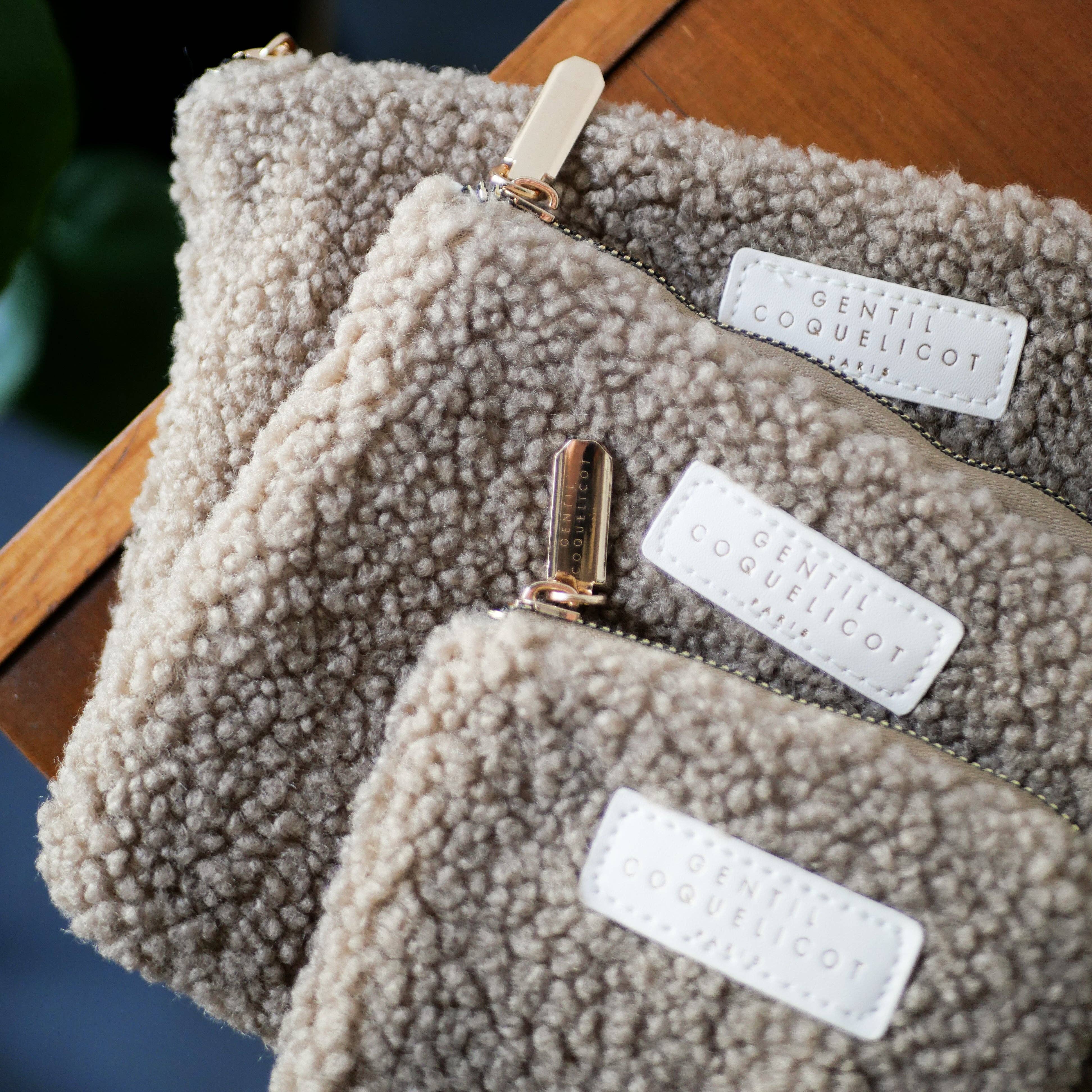 Gentil Coquelicot Paris - Vente Pochette – femme - Pochette sherpa10