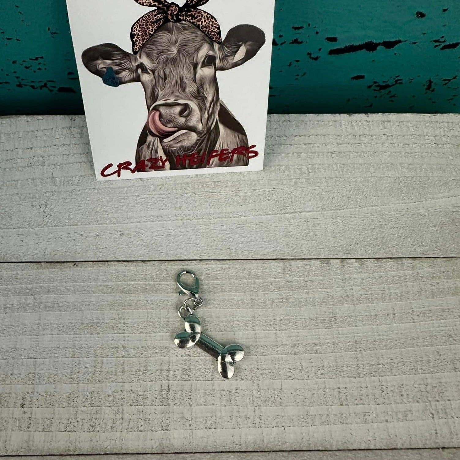 Crazy Heifers Wholesale - Wholesale Individual Charm/Pendant - Clip-on Charms Silver Tone1