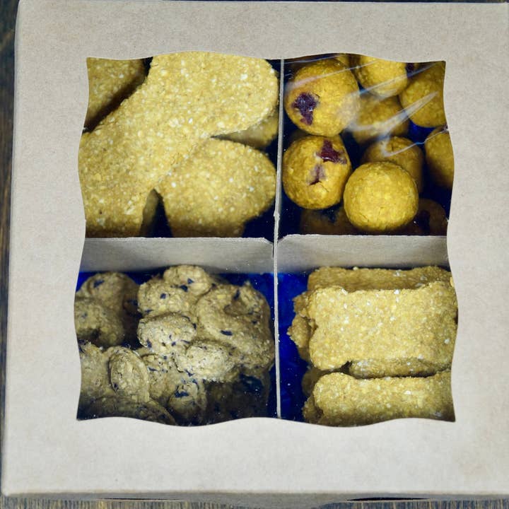 Fruit Basket Gift Box for wholesale by Pupster Bakery