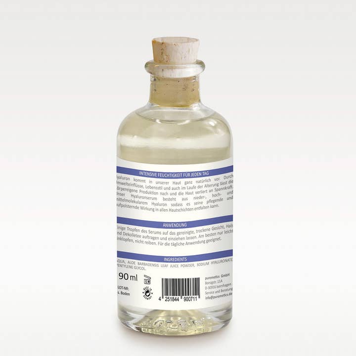 puremetics GmbH - Wholesale Facial Serum/Concentrate - Hyaluronic Serum Face Care