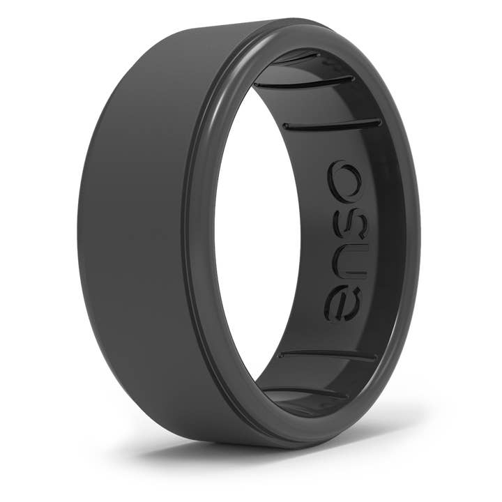 Rise Silicone Ring - Obsidian for wholesale by Enso Rings