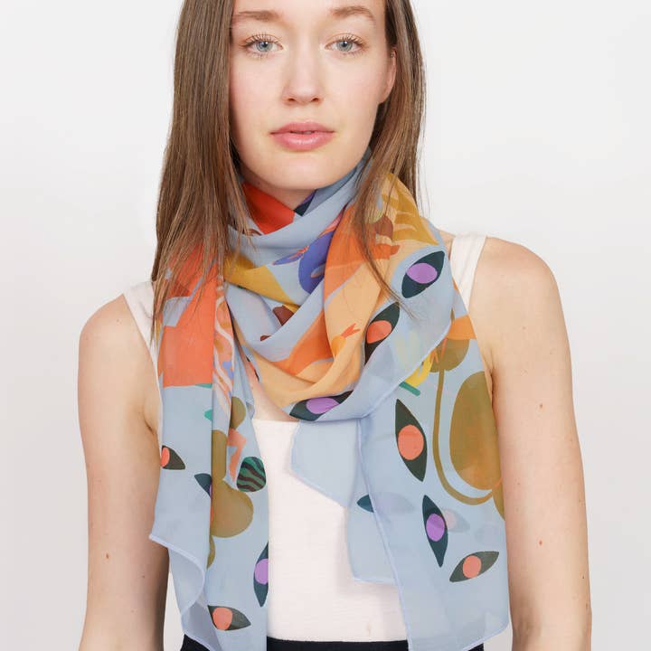 Banu Magnifique - Wholesale Scarf - Women's - Harmony - Eco-friendly Chiffon Scarf1