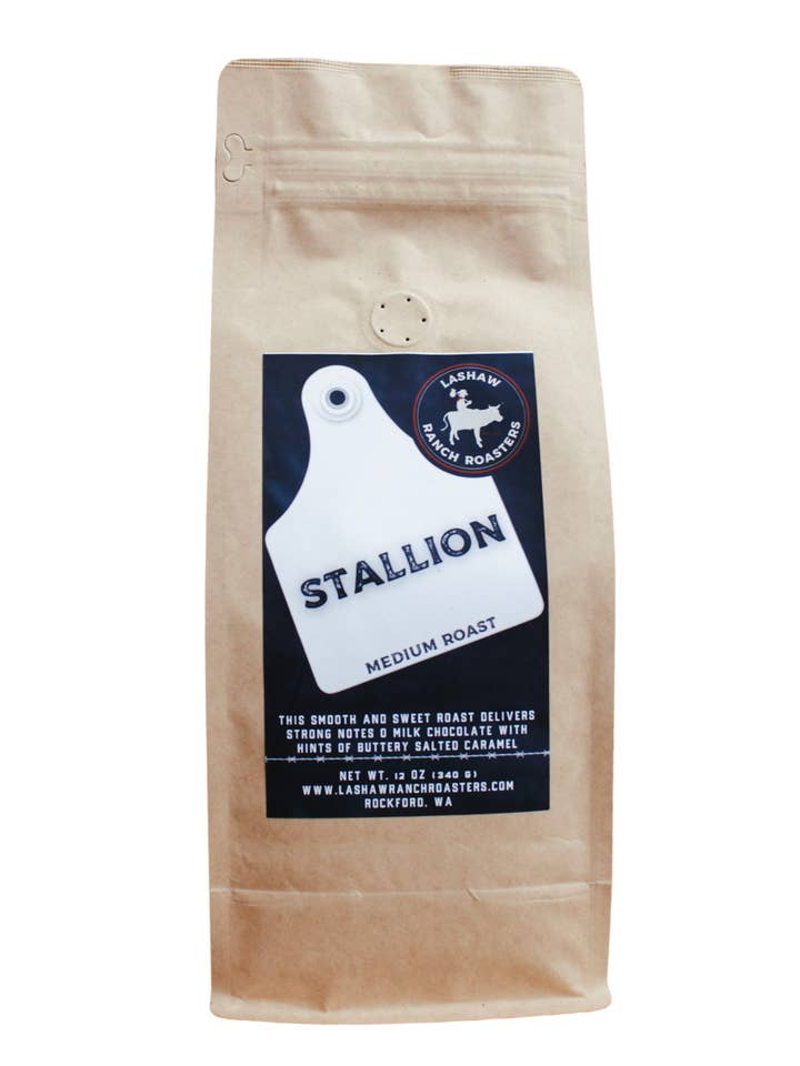 Café Stallion pour la vente par LaShaw Ranch Roasters