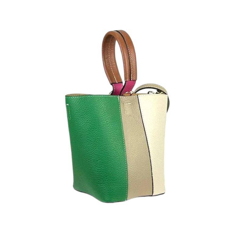 Chenson & Gorett - Wholesale Top Handle Bag - Women's - Multicolor and Exclusive Leather Bag with Women's Inner Bag20