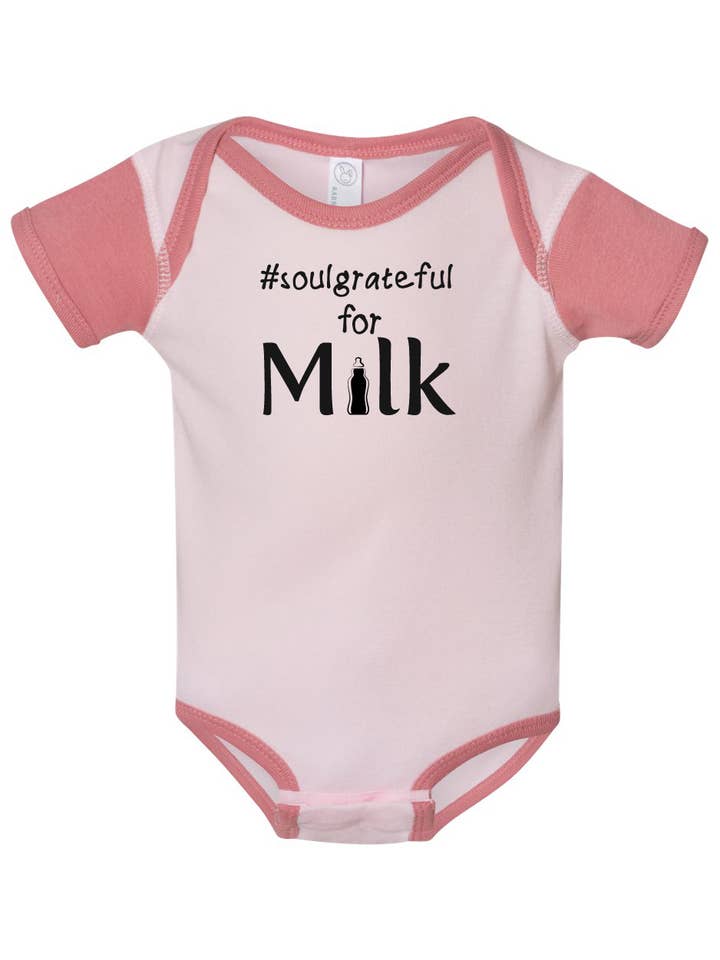 Soul Grateful for Milk Onesie for wholesale by Soul Grateful