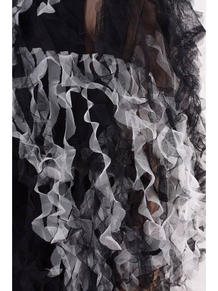 MR Complements - Wholesale Poncho - Women's - Montecarlo Party Tulle Shawl7