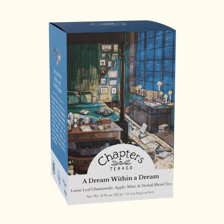 A Dream Within a Dream Tea Bag Sachets for wholesale by Chapters Tea & Company