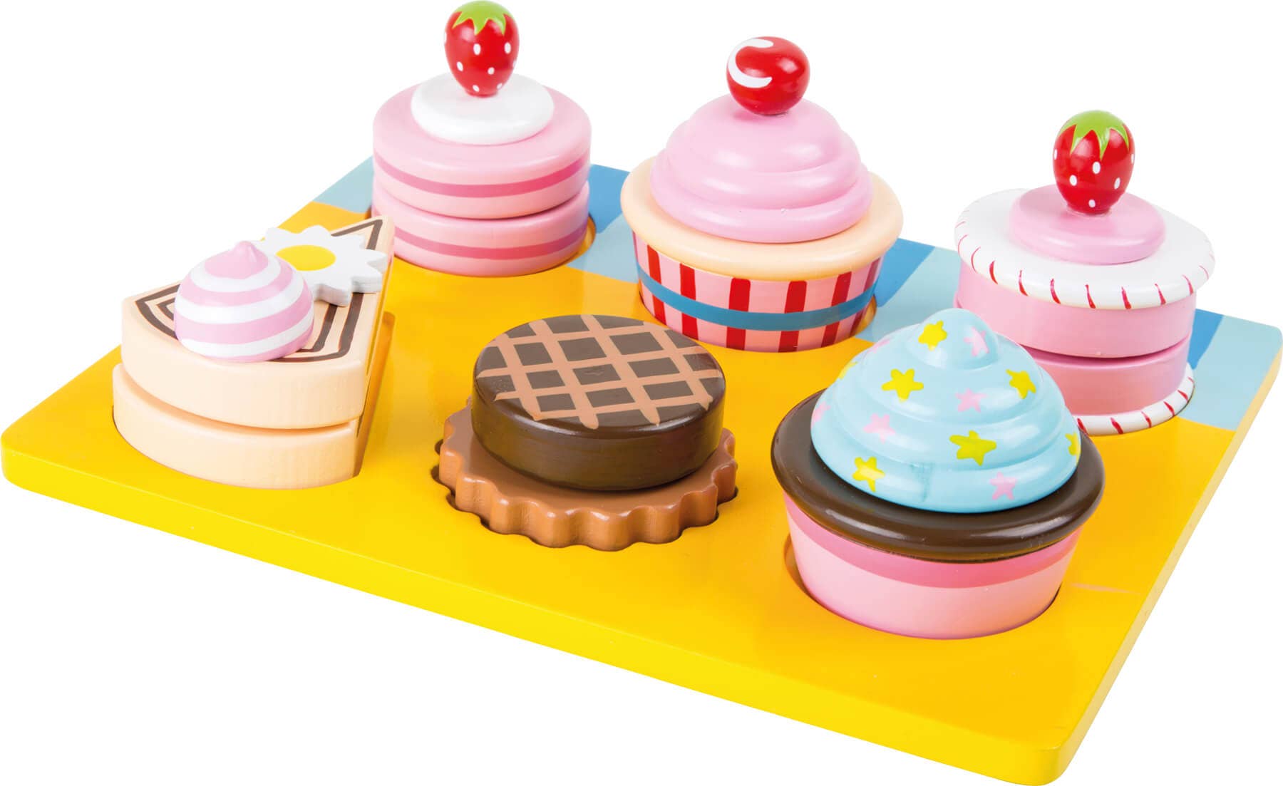 small foot - Wholesale Speelgoedset - Kinderen - Snijset voor cupcakes en taarten0