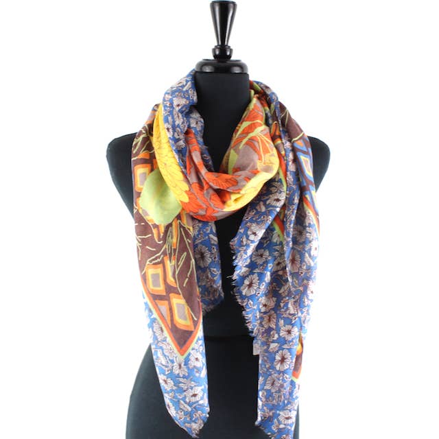 Pretty Persuasions - Wholesale Scarf - Women's - S23046 Montego View Lightweight Scarf13