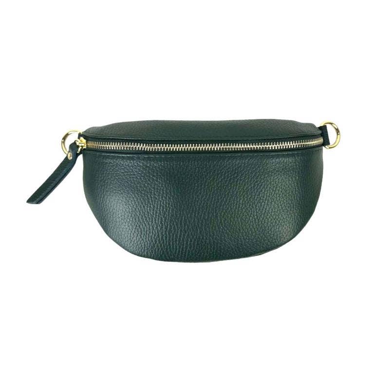 Chenson & Gorett - Vente Sac ceinture – femme - Sac banane compact en cuir italien pour femme. Promotion en ligne.26