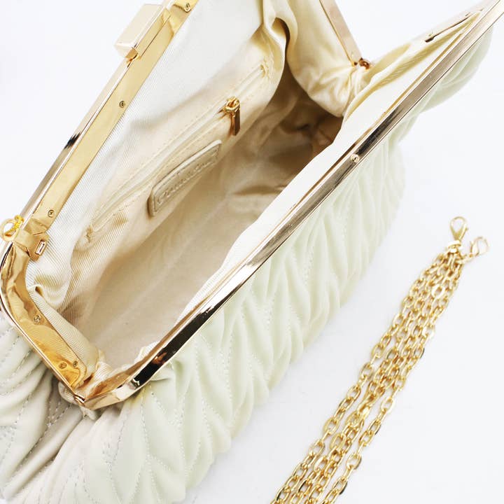 Tom&Eva (F.D.M diffusion) - Wholesale Clutch Bag - Women's - Quilted Biface Pouch-22C-555215