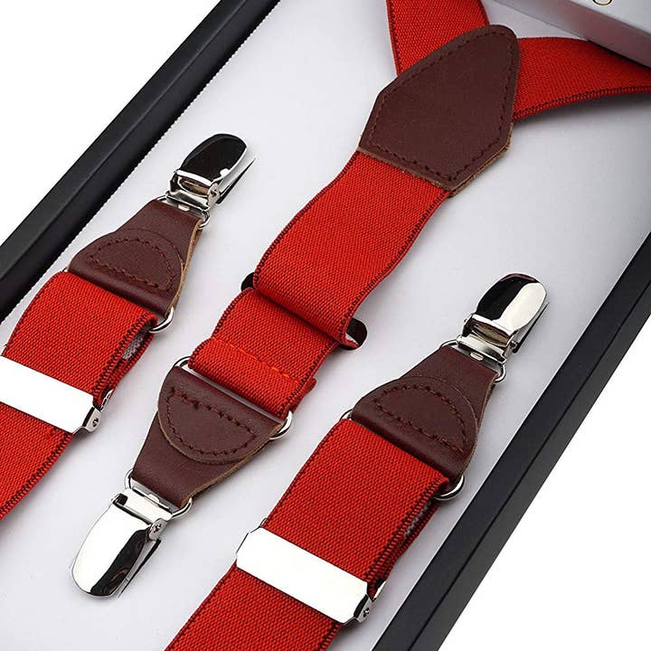 Massi Morino - Wholesale Belt - Men's - Massi Morino® suspenders for men made of genuine leather12