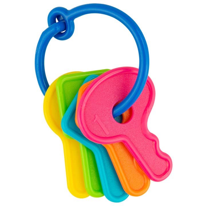 TOMY - Wholesale Handheld Rattle - Baby - TOMY Lamaze My First Keys Baby Toy