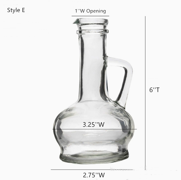 Sweet Home Deco - Wholesale Vase - Glass Bud Vase with Handle,  Mini Glass Flower Pot, Clear4