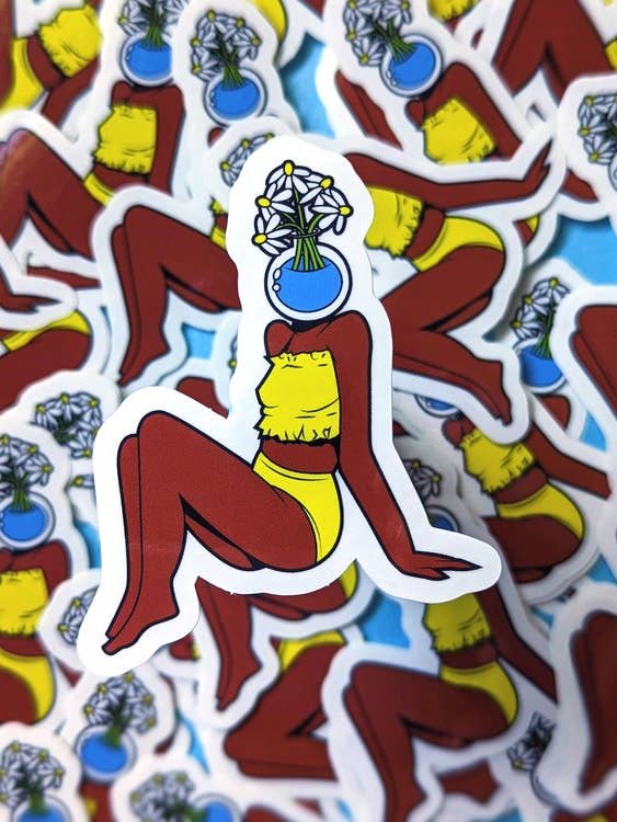 Daisy | Adesivos de Cabeça de por atacado de Desiree Amber Moore