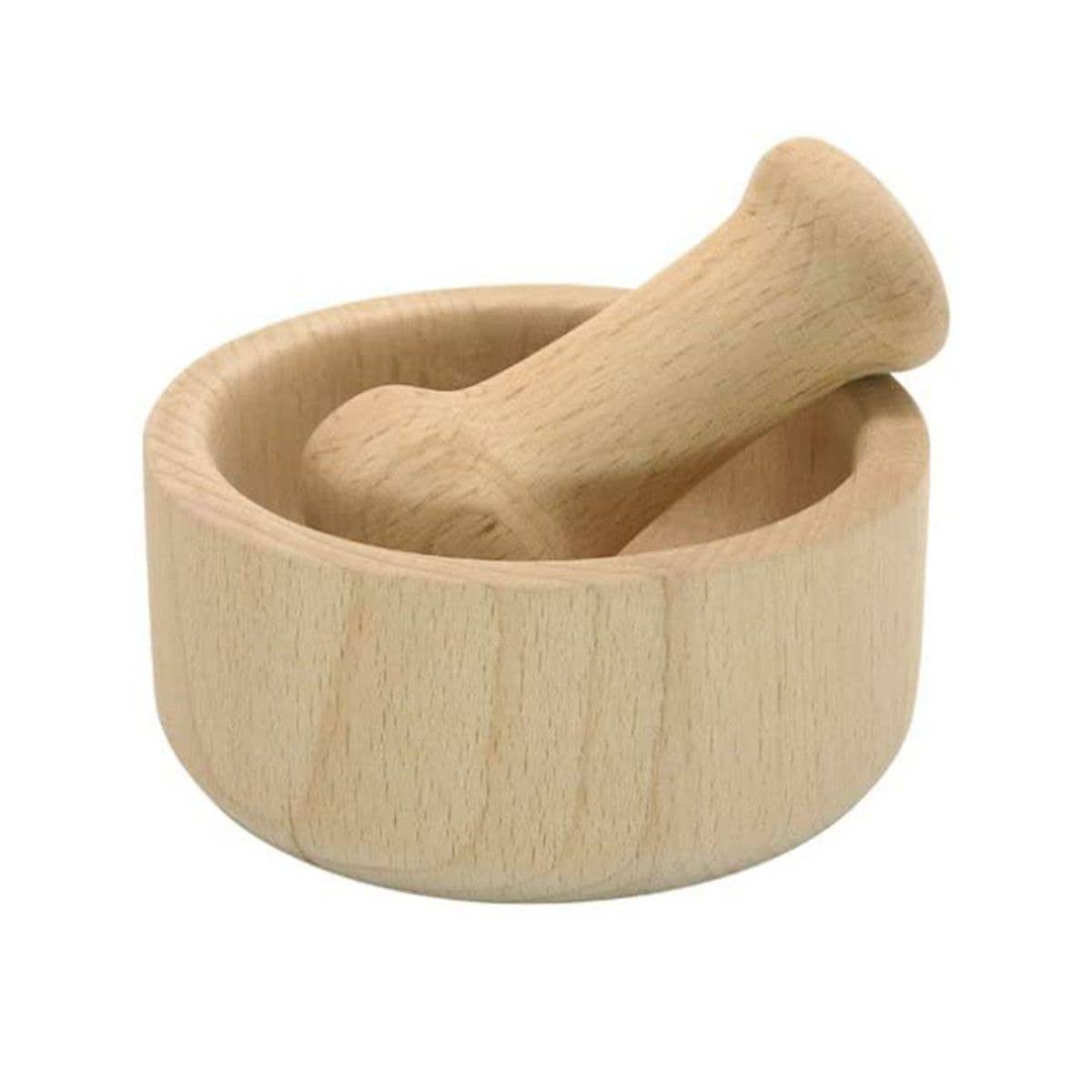 Zenker - Wholesale Mortar & Pestle - Fackelmann Wood Edition Wooden Kitchen Mortar and Pestle0