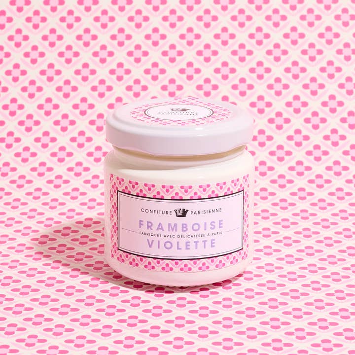 Confiture Parisienne – Großhandel Marmelade/Gelee – Himbeer-Veilchen-Marmelade