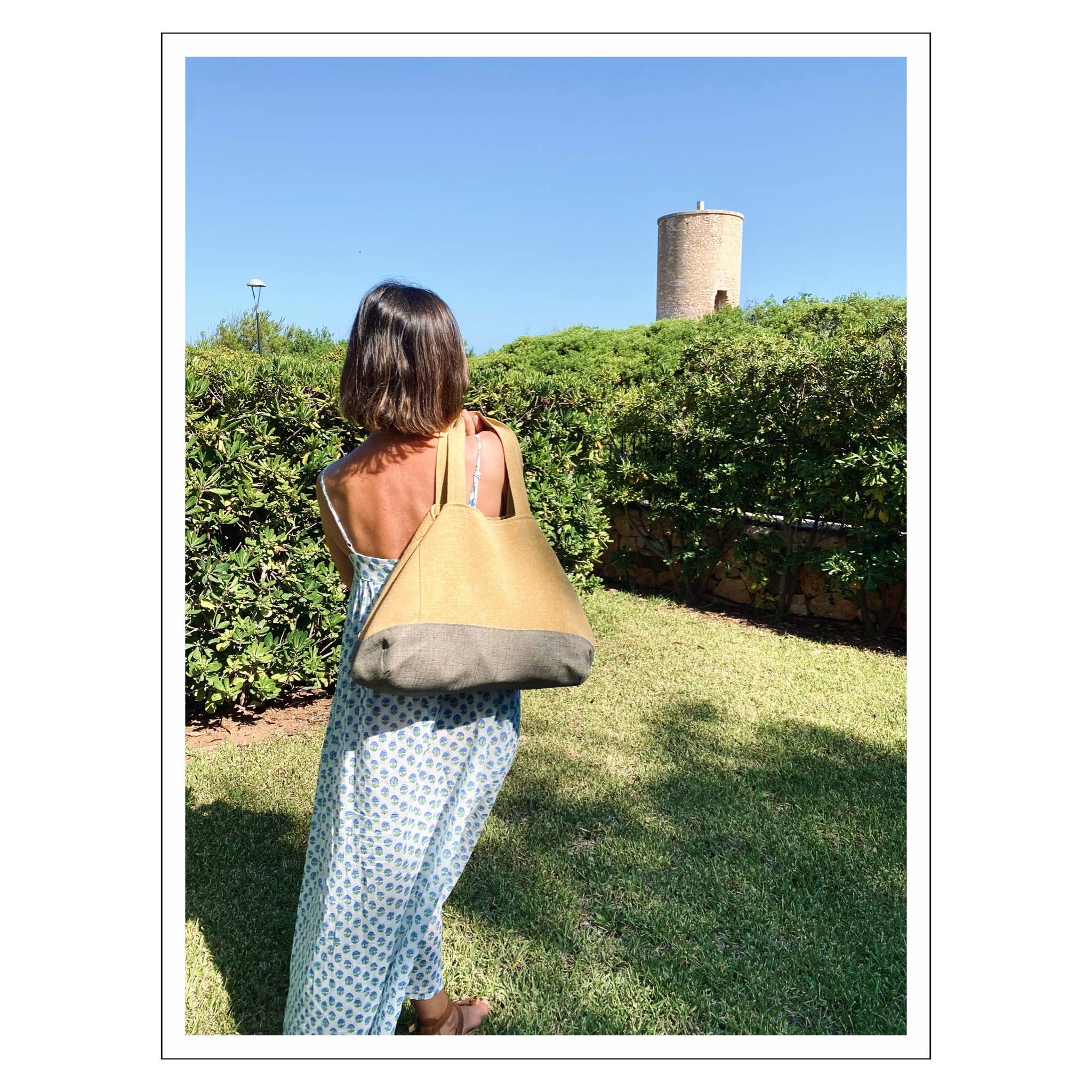 MARTINAS HOME - Wholesale Tote Bag - Women's - MIA LINEN TOTE MUSTARD6