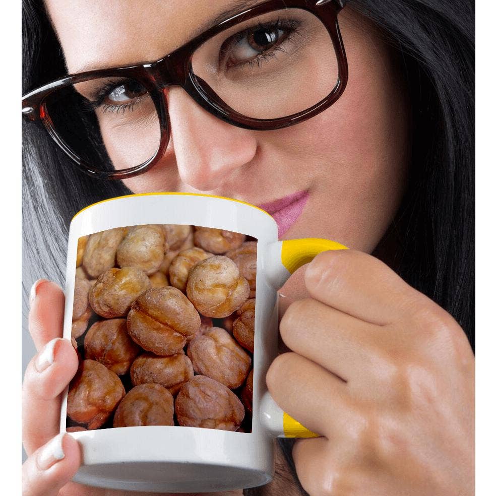 3dRose - Wholesale Coffee Mug - 3dRose, Close up photograph of garbanzo beans or chickpeas, Mug1