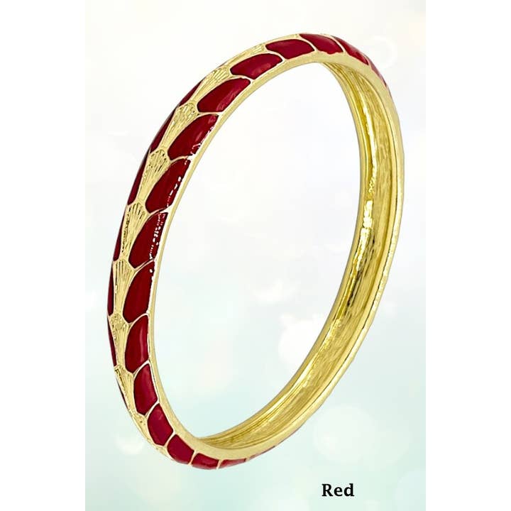 Andrea Bijoux - Wholesale Bangle Bracelet - GEO PATTERN BANGLE BRACELET9