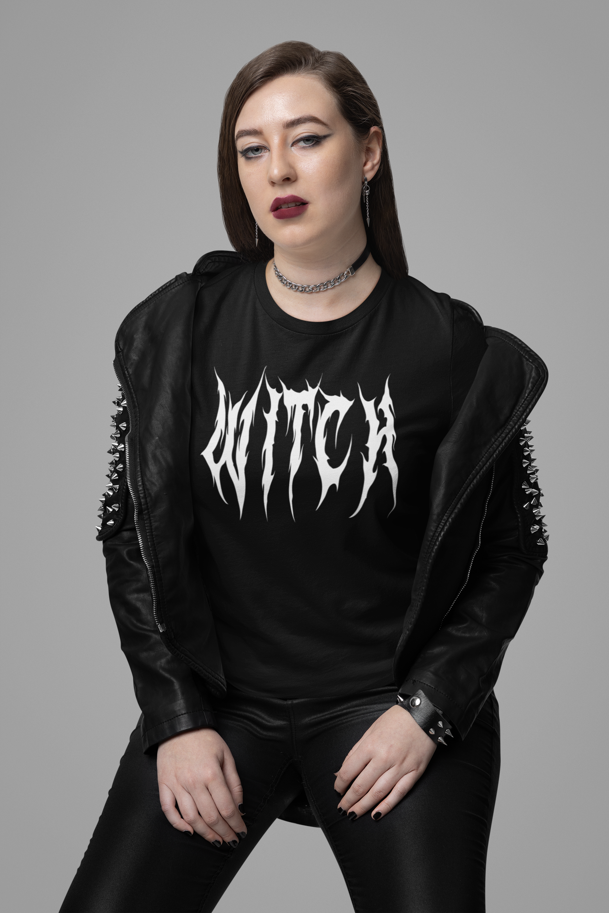 Wickedly Divine Shop - Vente T-shirt sérigraphié – femme - Sorcière, chemise gothique alternative de style grunge4