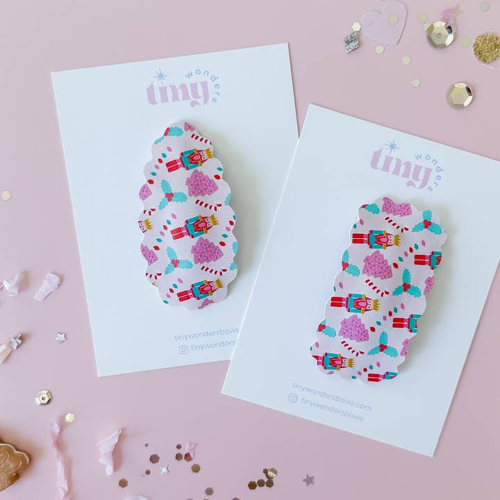 Nutcrackers, snap clip for wholesale by Tiny Wonders Bows