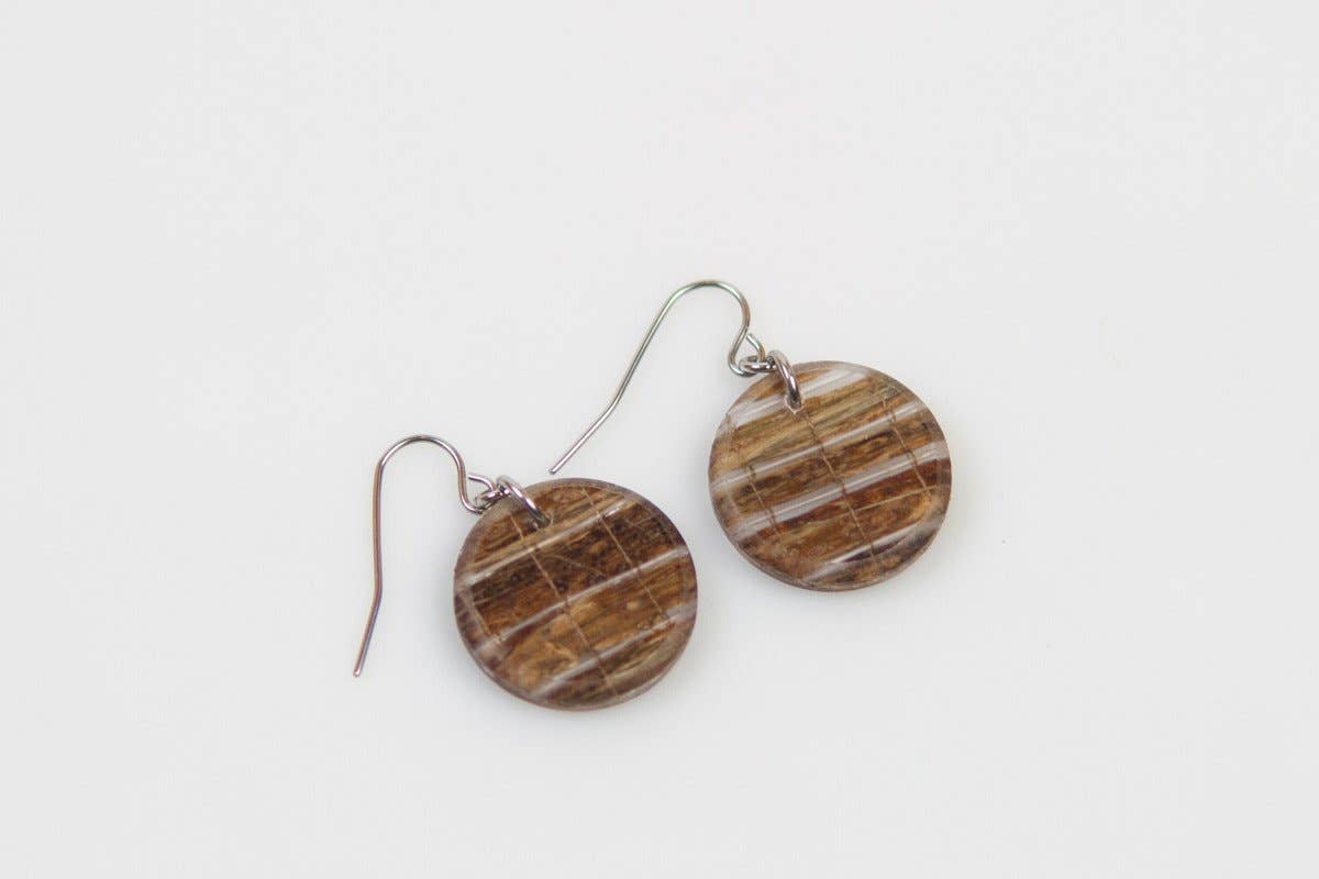 dconstruct - Vente Boucles d'oreilles pendantes - Boucles d'oreilles Ecoresin - Cercle8