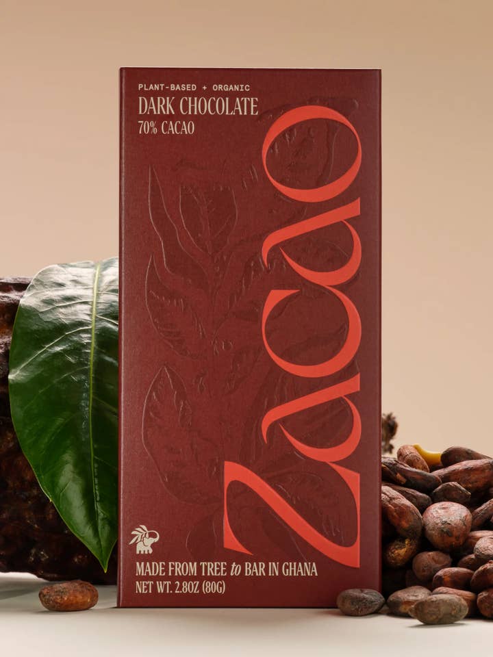 70% Cacao Dark Chocolate 10-pack for wholesale by Zacao Chocolate