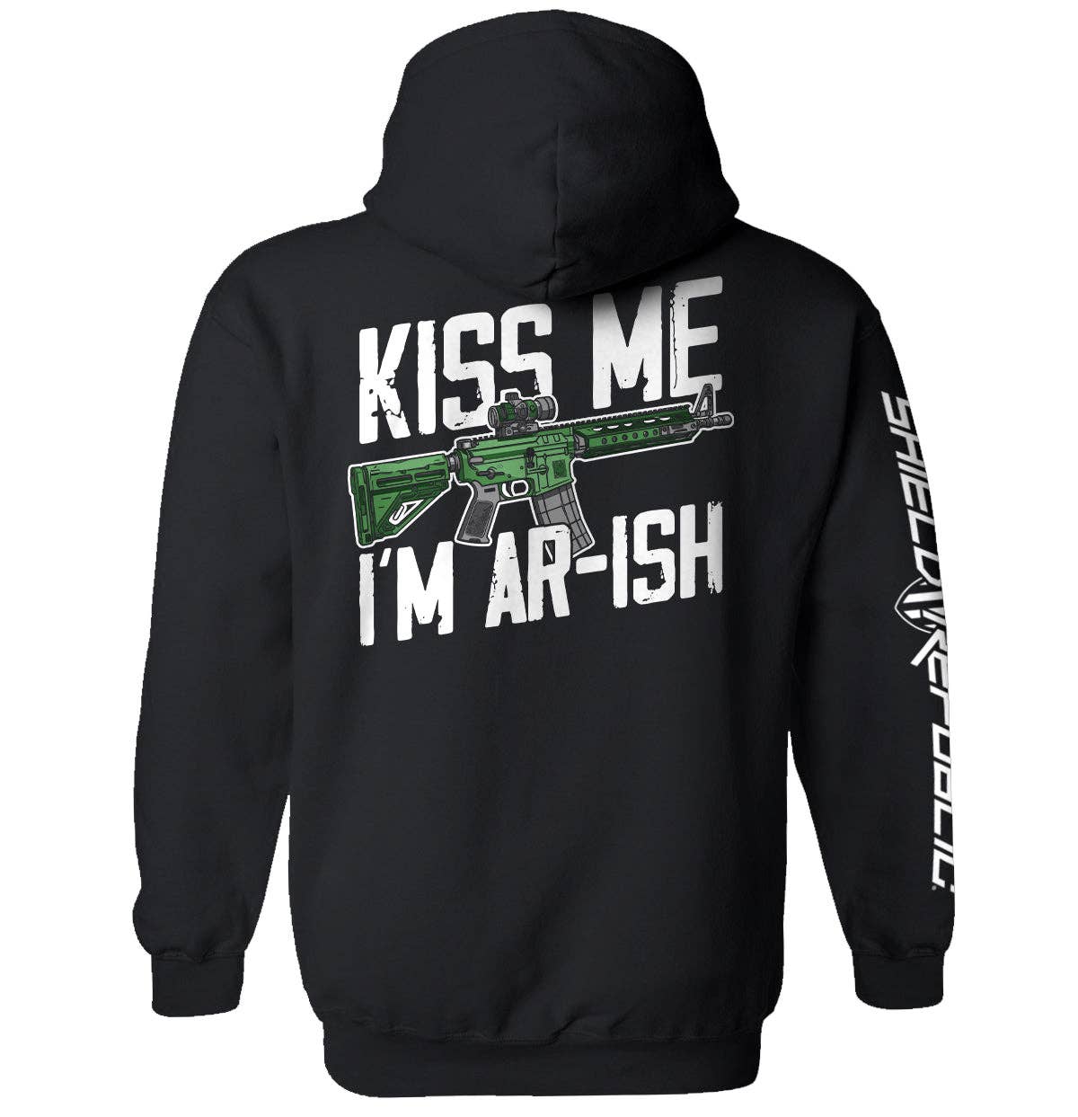Shield Republic - Wholesale Screen Printed T-Shirt - Men's - Kiss Me I'm AR-ish12
