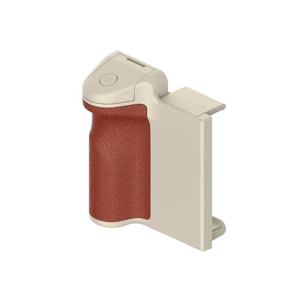 FashionIt – Suporte para tablet por atacado – Obturador Retro - Punho do obturador da câmara do telemóvel - Marfim