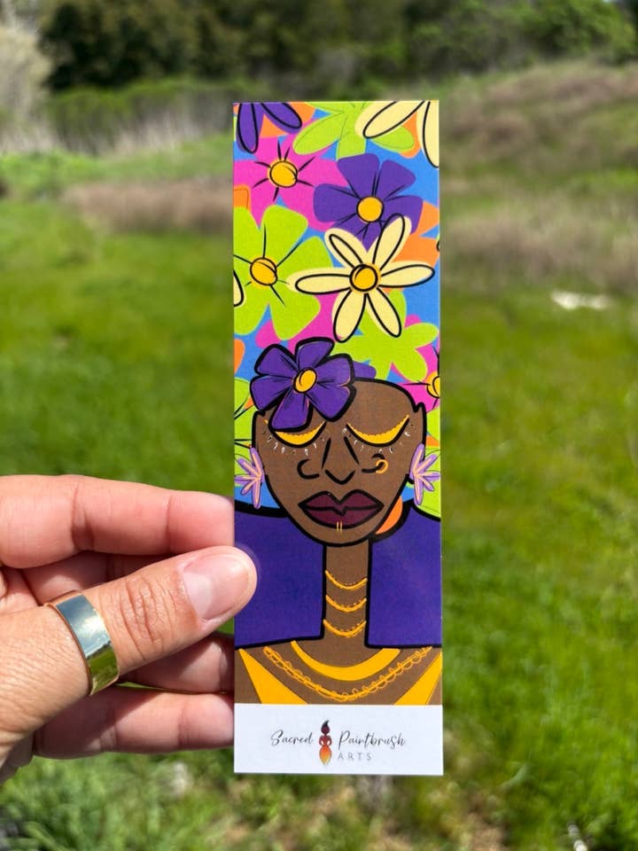 Garden Crown Bookmark for wholesale by Sacred Paintbrush Arts
