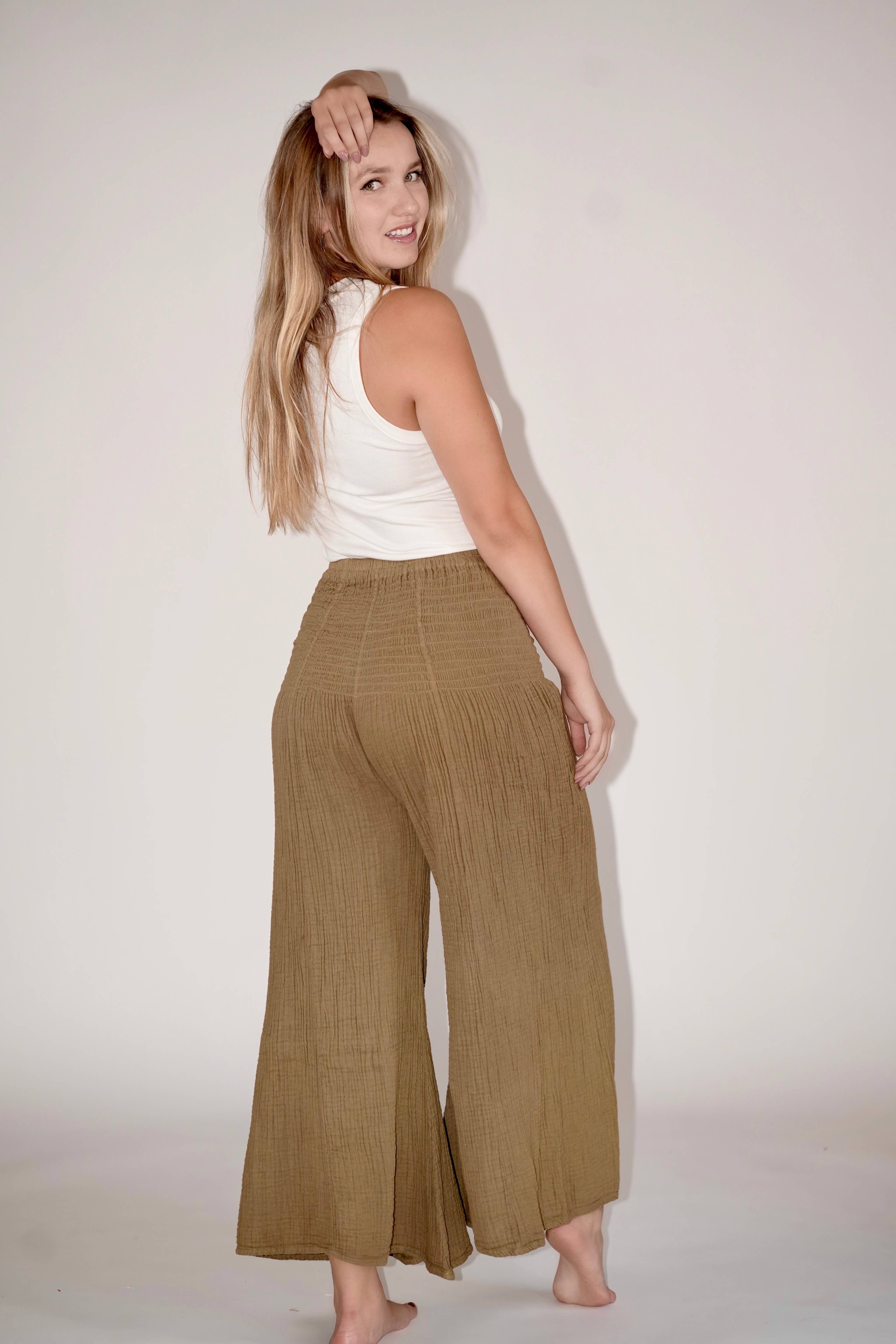 Dolma - Wholesale Pants - Women's - Arpa Double Cotton Gauze Pants (Multiple Colors Inside)14