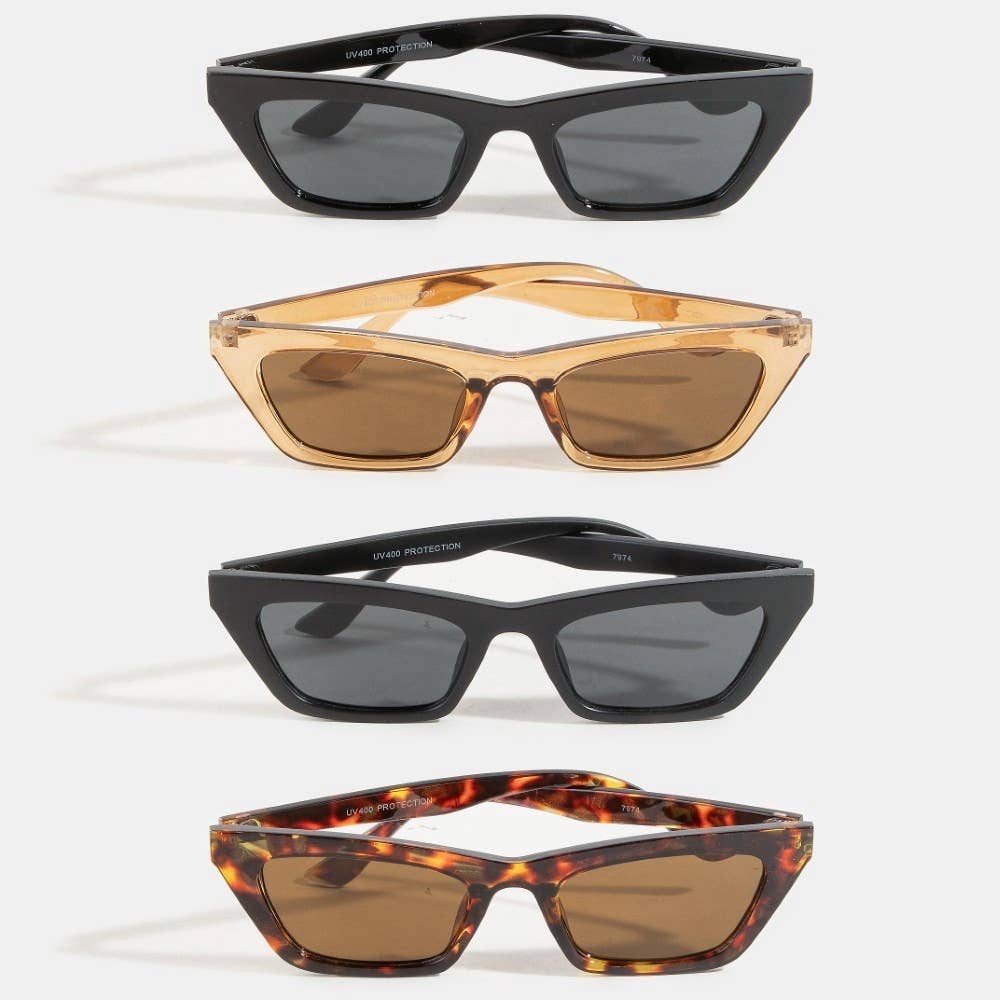 ASSORTITI Occhiali da sole moda in acetato a dodici pezzi in vendita all'ingrosso su Faire1