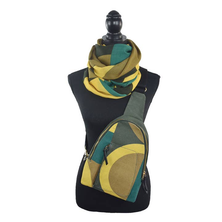 Dupatta Designs - Wholesale Crossbody Bag - Women's - Chihiro Colorblock Cross-body Bag26