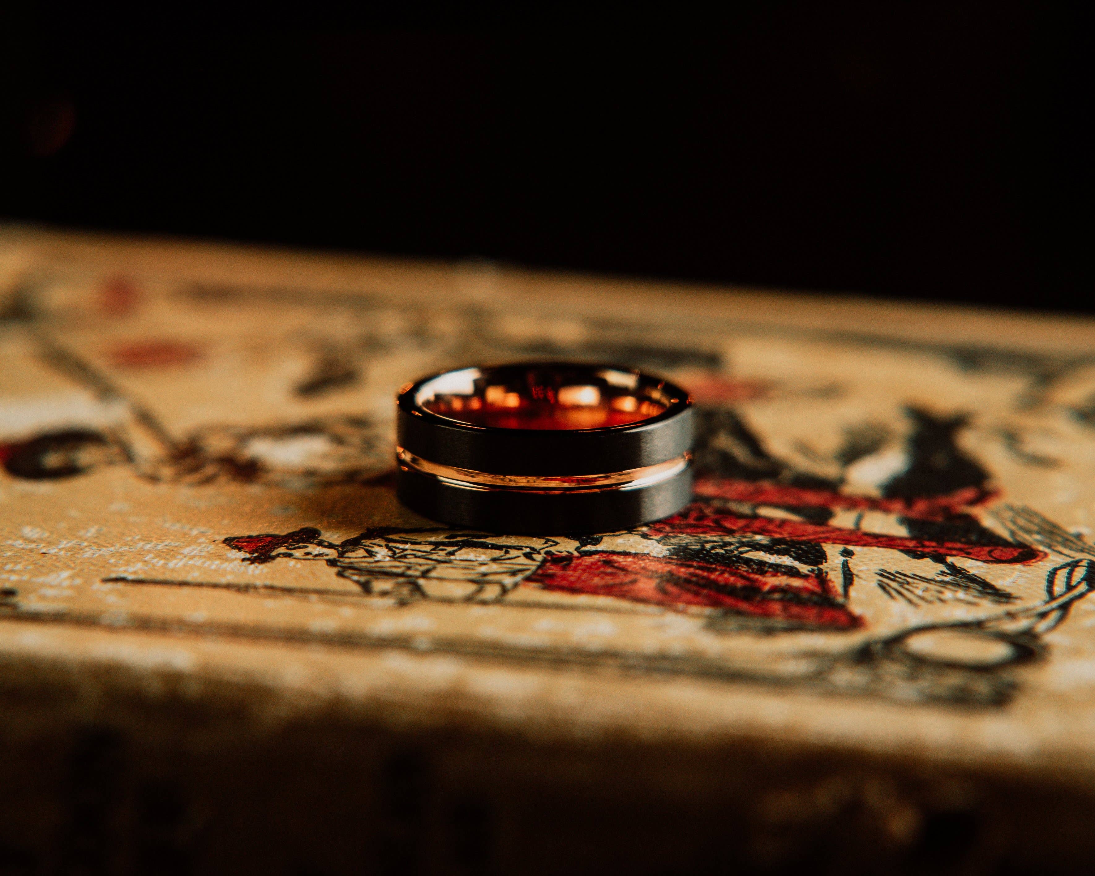 Vintage Gentlemen - Wholesale Jewelry - Men's - The Black Knight Ring1