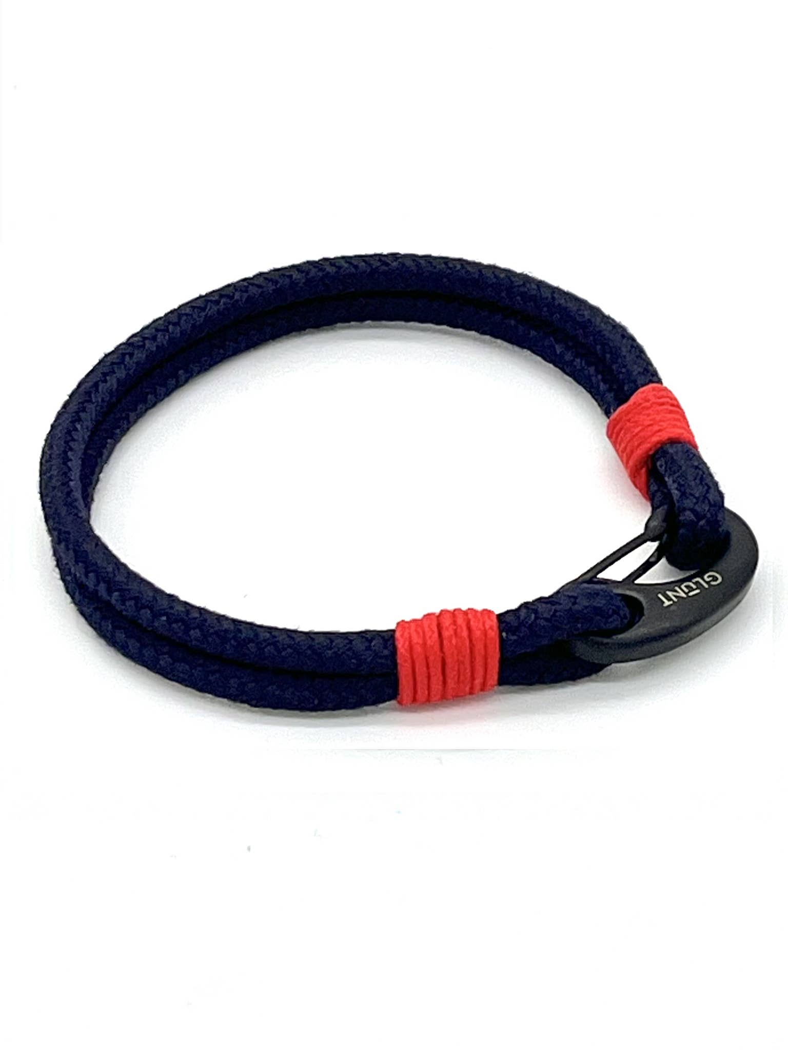 GLUNT - Venta al por mayor Pulseras tejidas/trenzadas - NB NAVY - RED