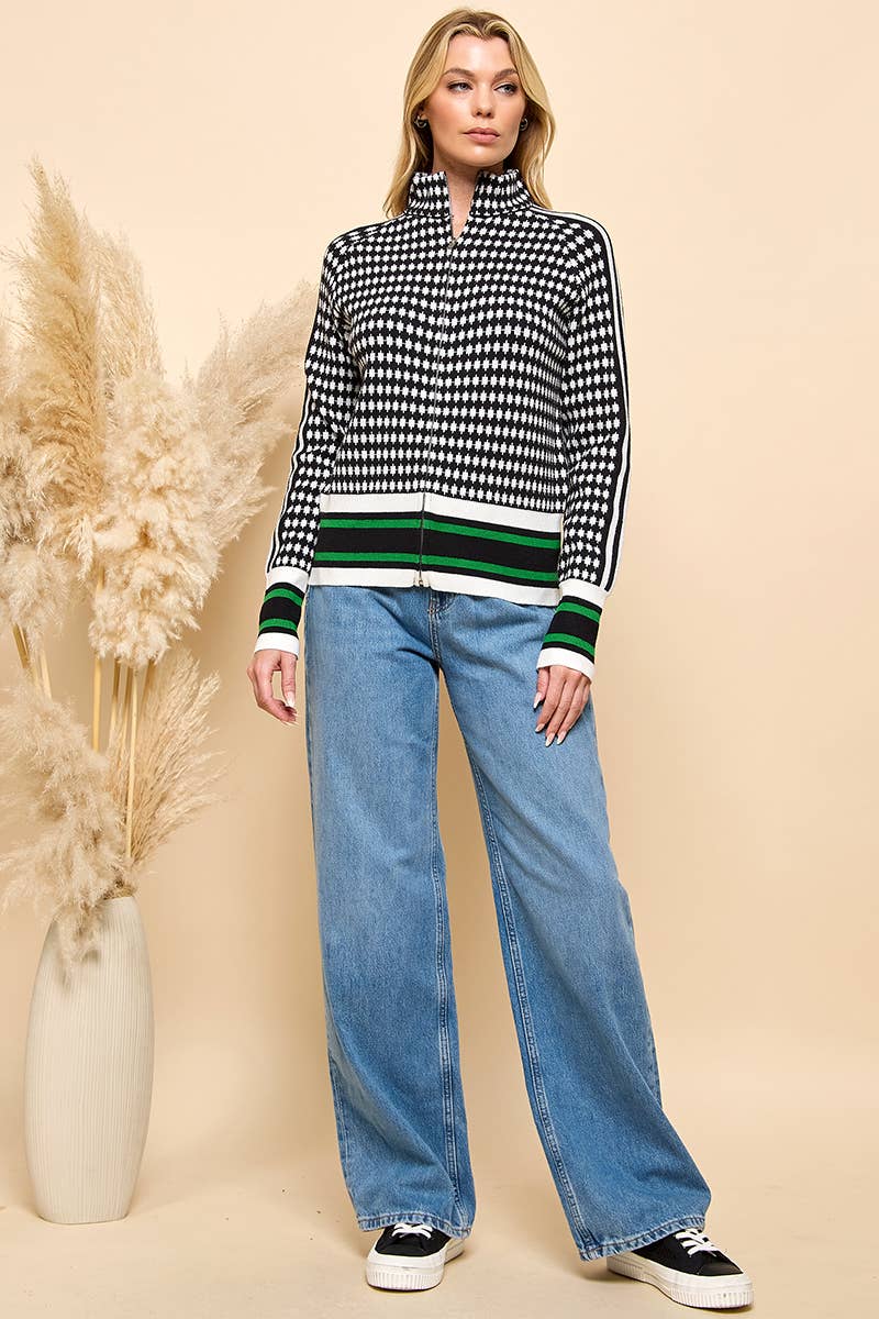 Cezele – Engroshandel Pullover - Dame – Trøje med lynlås 10