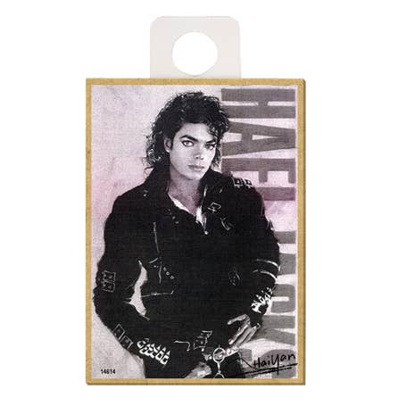 SJT Enterprises, Inc. - Wholesale Magnet - Michael Jackson wood fridge magnet