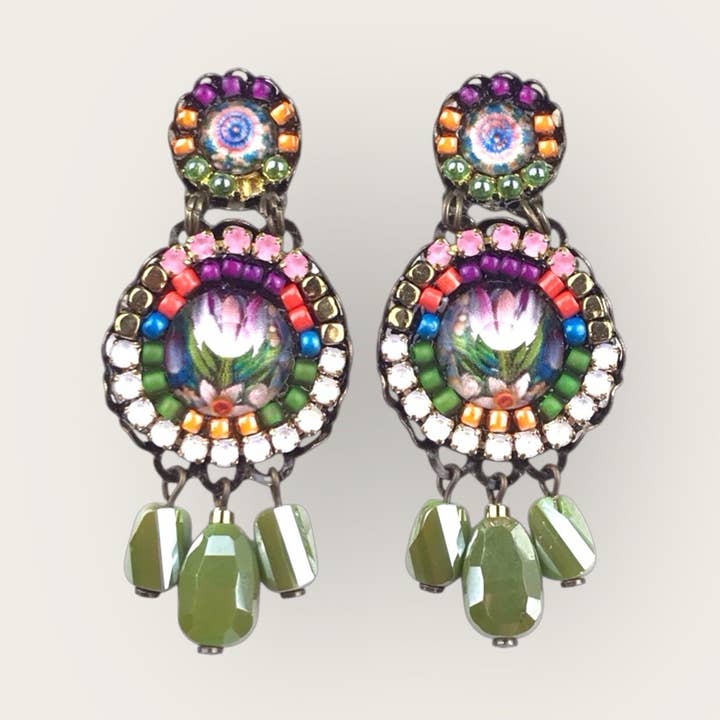 Kristallörhängen PROMESA för wholesale av melizijewelry