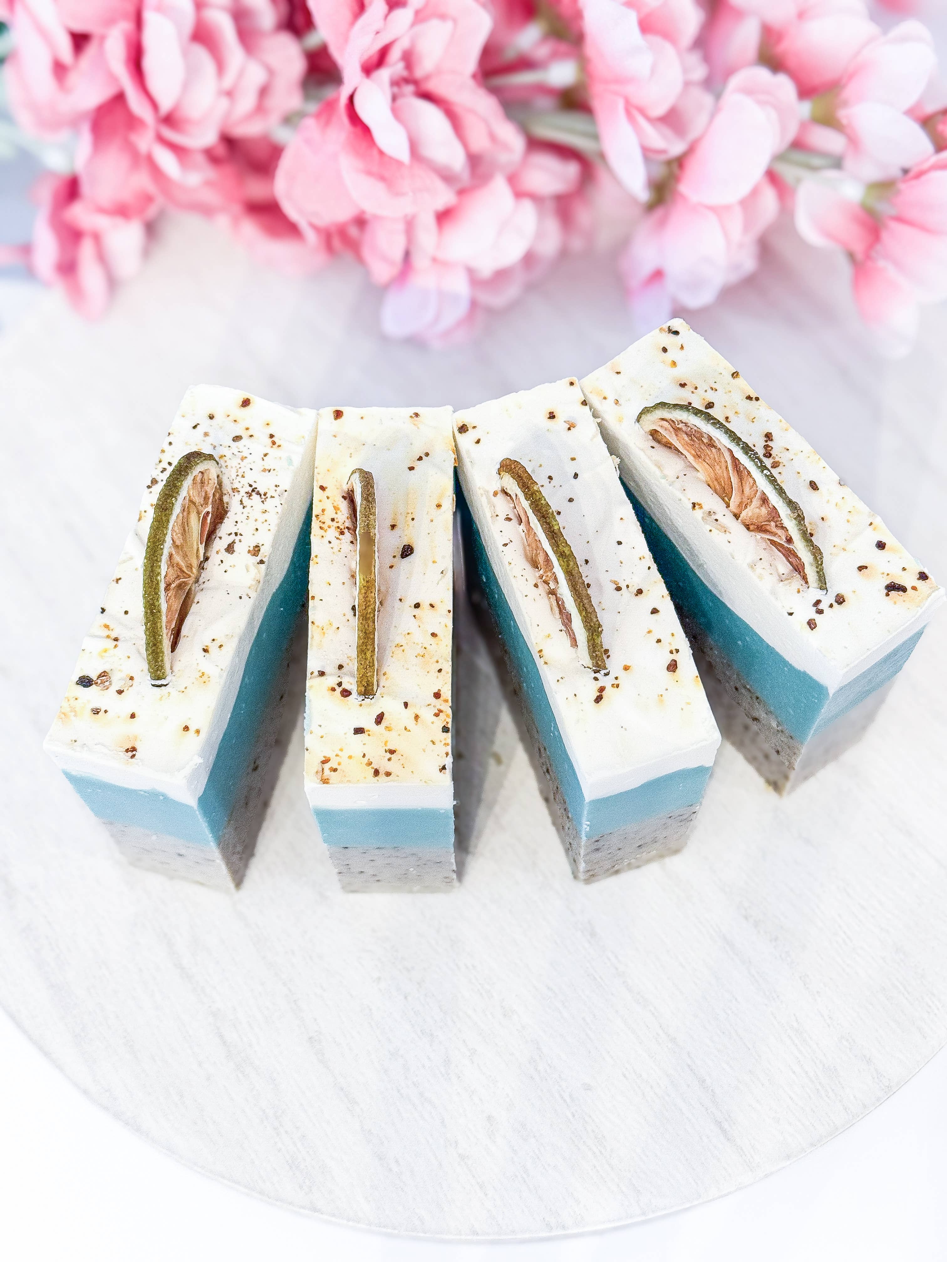 Spirit Glow Home & Body Essentials - Wholesale Bar Soap - Key Lime - Handcrafted Artisan Soap Bar 4