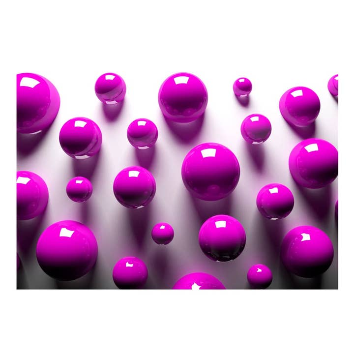 IlyDecor - Wholesale Wallpaper - 3D Wallpaper - Purple Balls7
