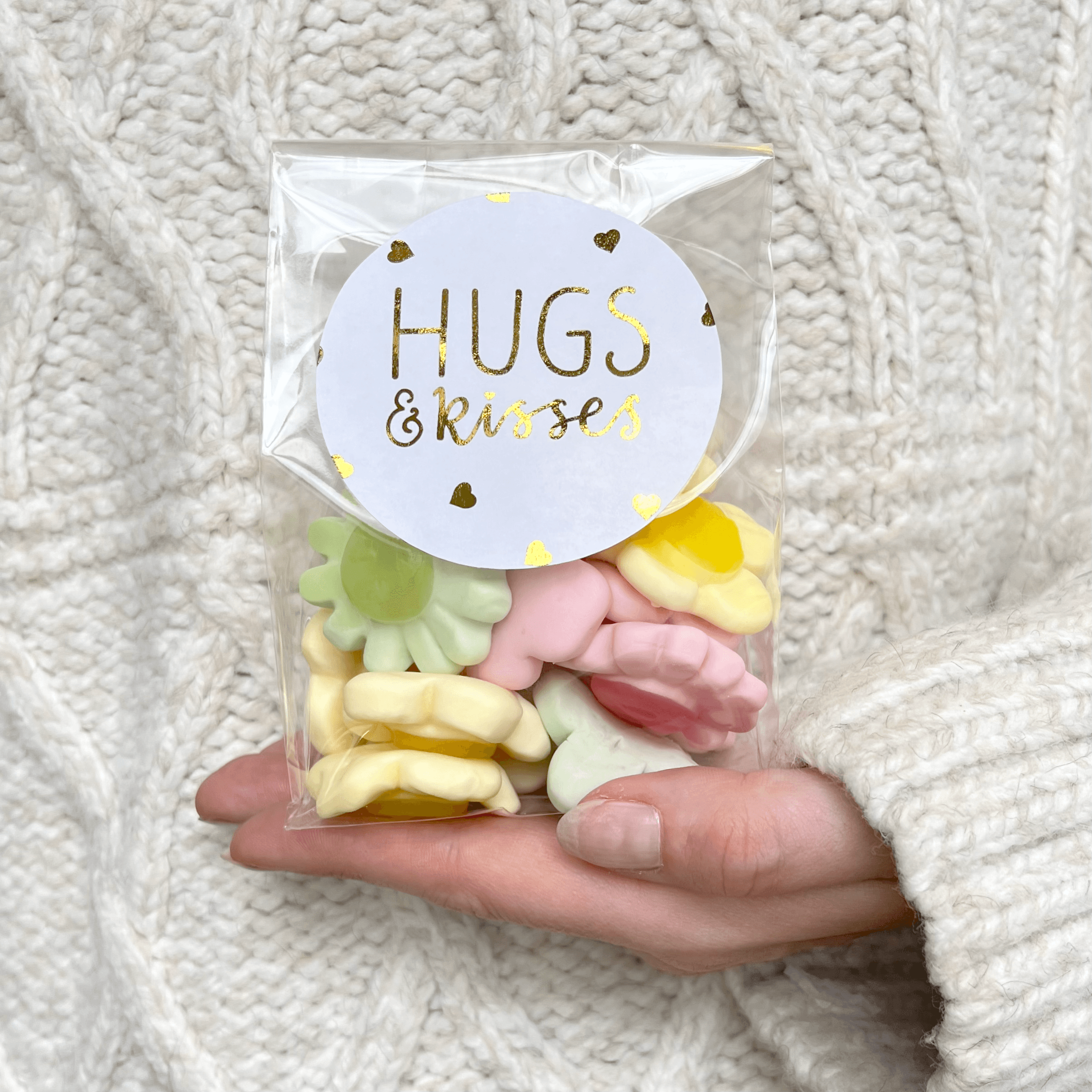 BearHugs – wholesale Gummy – Gummy Flower Sweets - Choose Your Message!4