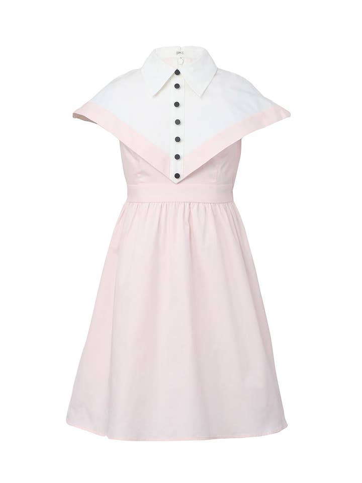 Stella klänning (blush pink/ivory) för wholesale av Aisabobo