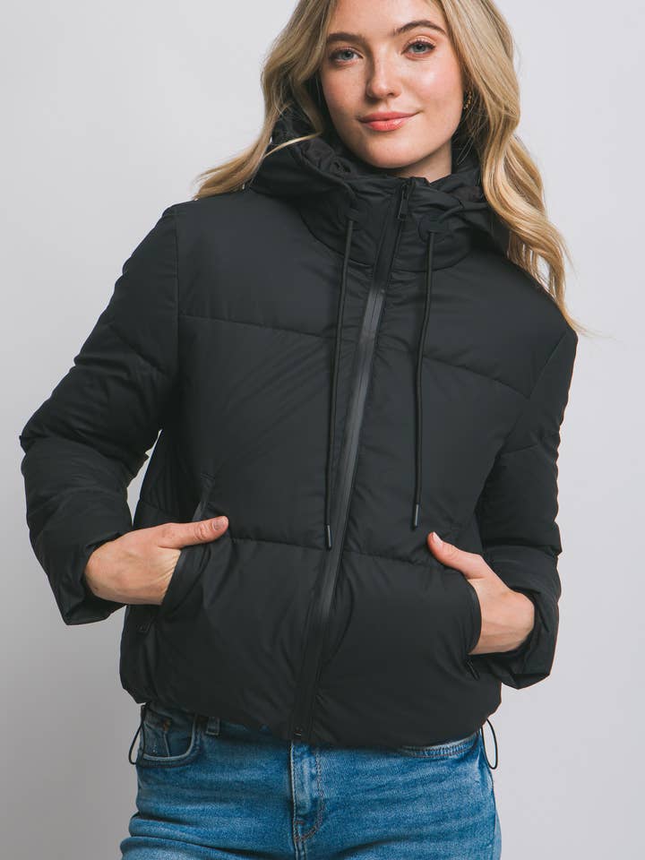..1002 Long Sleeve Padded Puffer Jacket w/ Pockets SI-28870 for wholesale by 42POPS