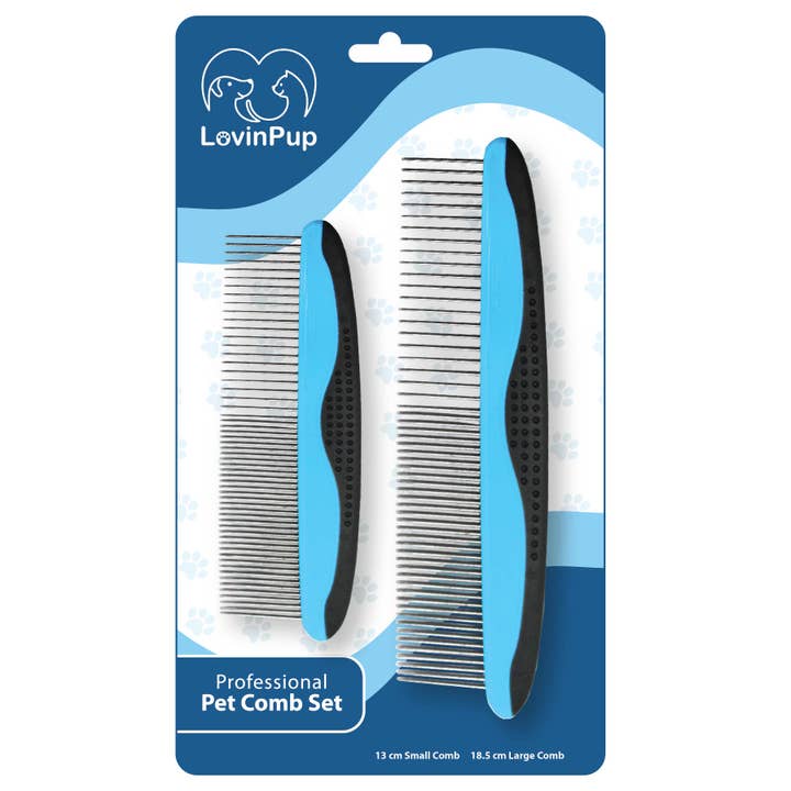 2-Pack Pet Combs for wholesale by Pets First