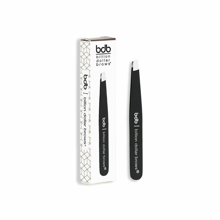 Pince à épiler en acier inoxydable de qualité professionnelle pour la vente par Billion Dollar Brows