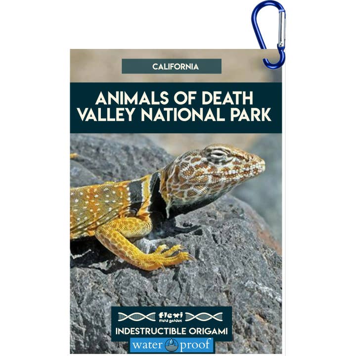 Animali della Death Valley NP - Origami Indistruttibile per la vendita all'ingrosso da parte di Flexi Field Guides