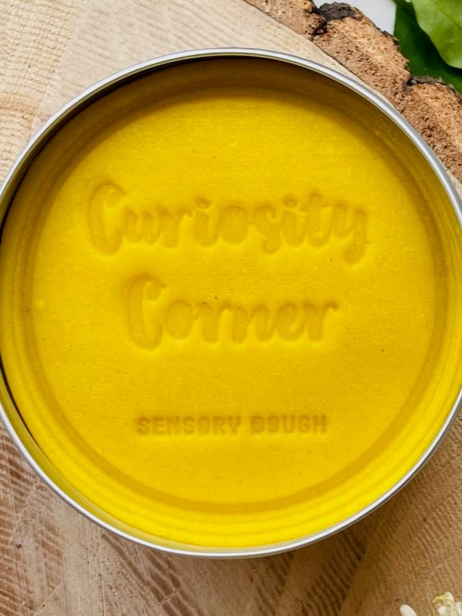 Buttercup Burst Sensory Dough for wholesale by Curiosity Corner