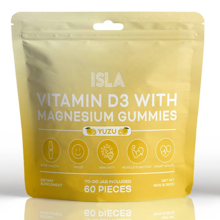 Isla Wellness - Wholesale Oral Supplement/Vitamin - Vitamin D + Magnesium Gummies2