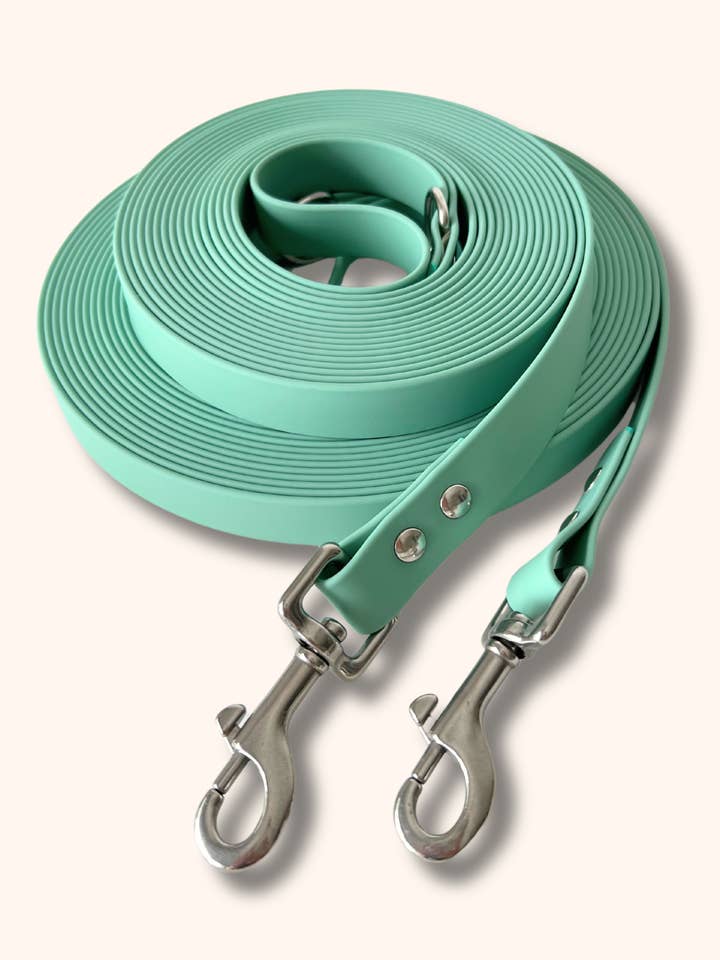 Cordão verde lagoa “soft touch” por atacado de Ploouf Dogs